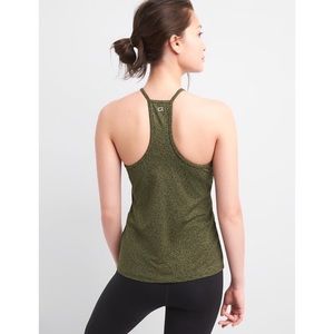 GapFit High Neck Athletic Tank